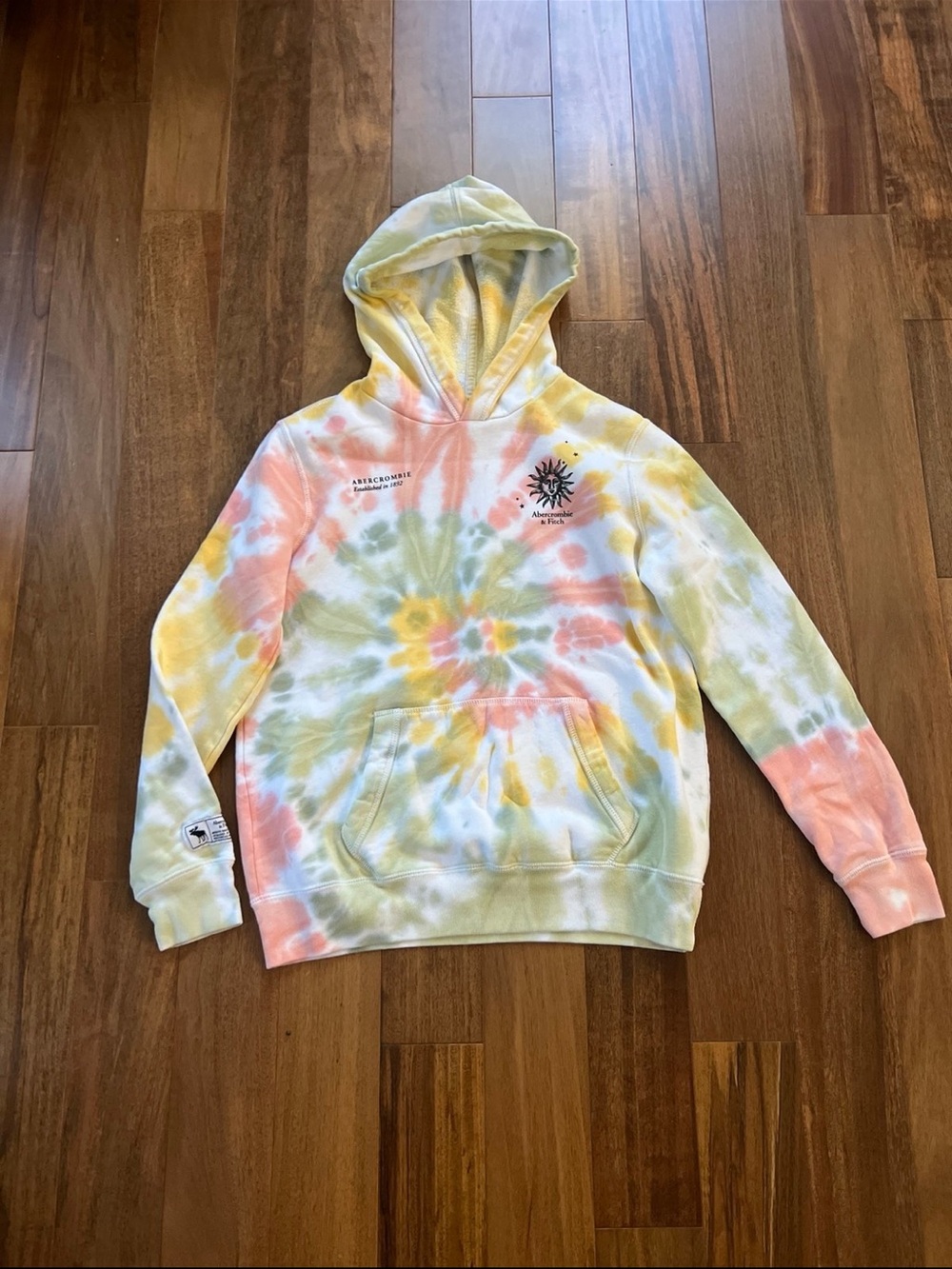 Abercrombie Kids size 13/14 Tie Dye Hoodie